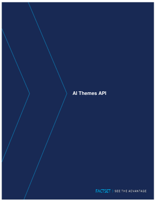 AI 主题 API